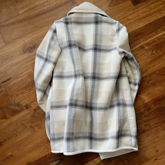 Abercrombie Sherpa Fleece Open Front Cardigan - Picture 5 of 5